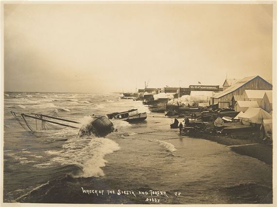 Two accidents: two shipwrecks Sinking of the paddle-steamer Sadi; and of the sailing ships Siesta and Teaser Nome - Beverly Dobbs
