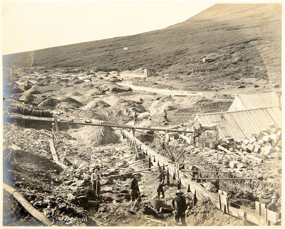 The  Lode at Anvilrock near Nome by Beverly Dobbs, circa 1903