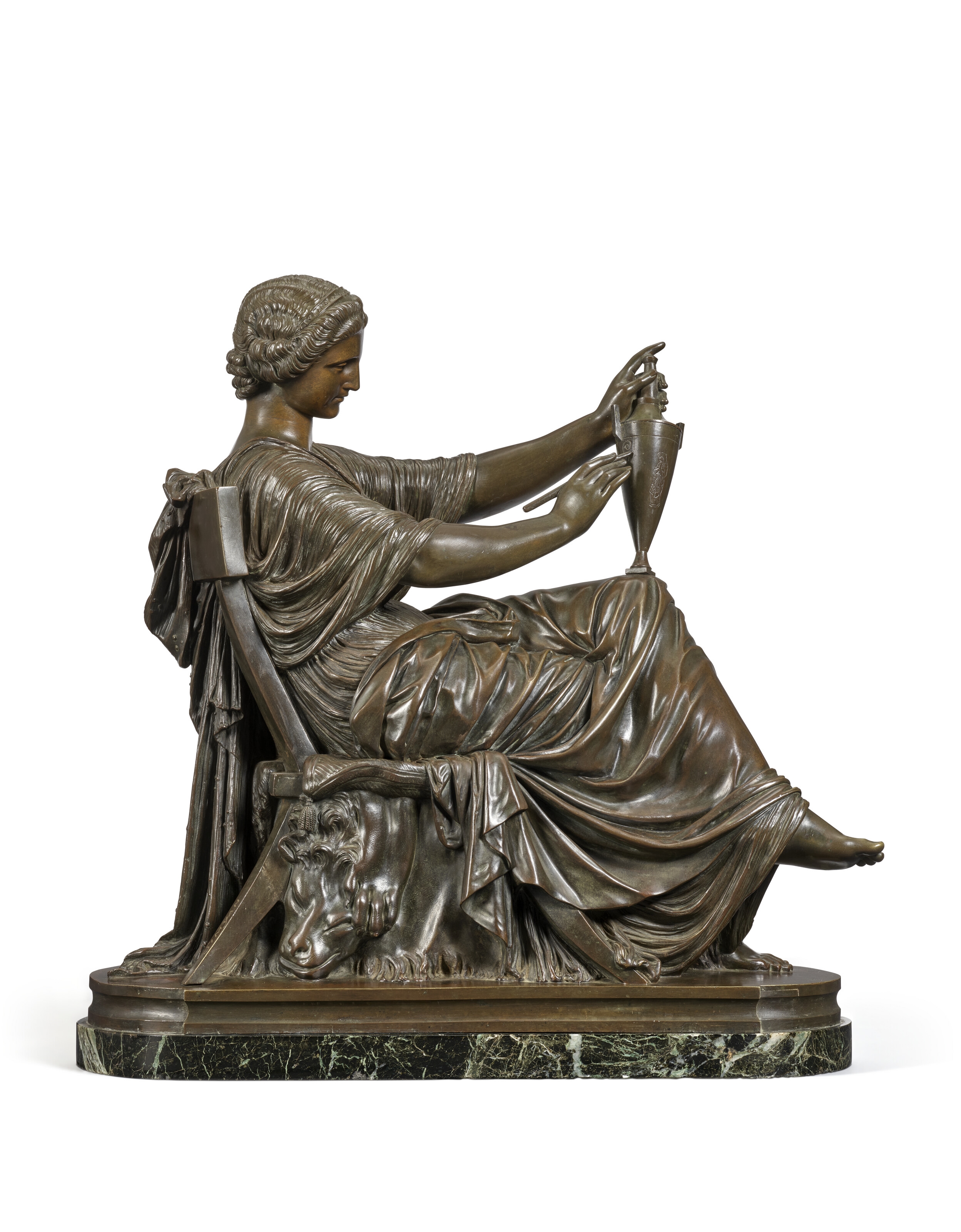 Victor Étienne Simyan | L'Art Étrusque (Allegory of Etruscan Art ...