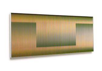 Physichromie No. 2178 by Carlos Cruz-Diez