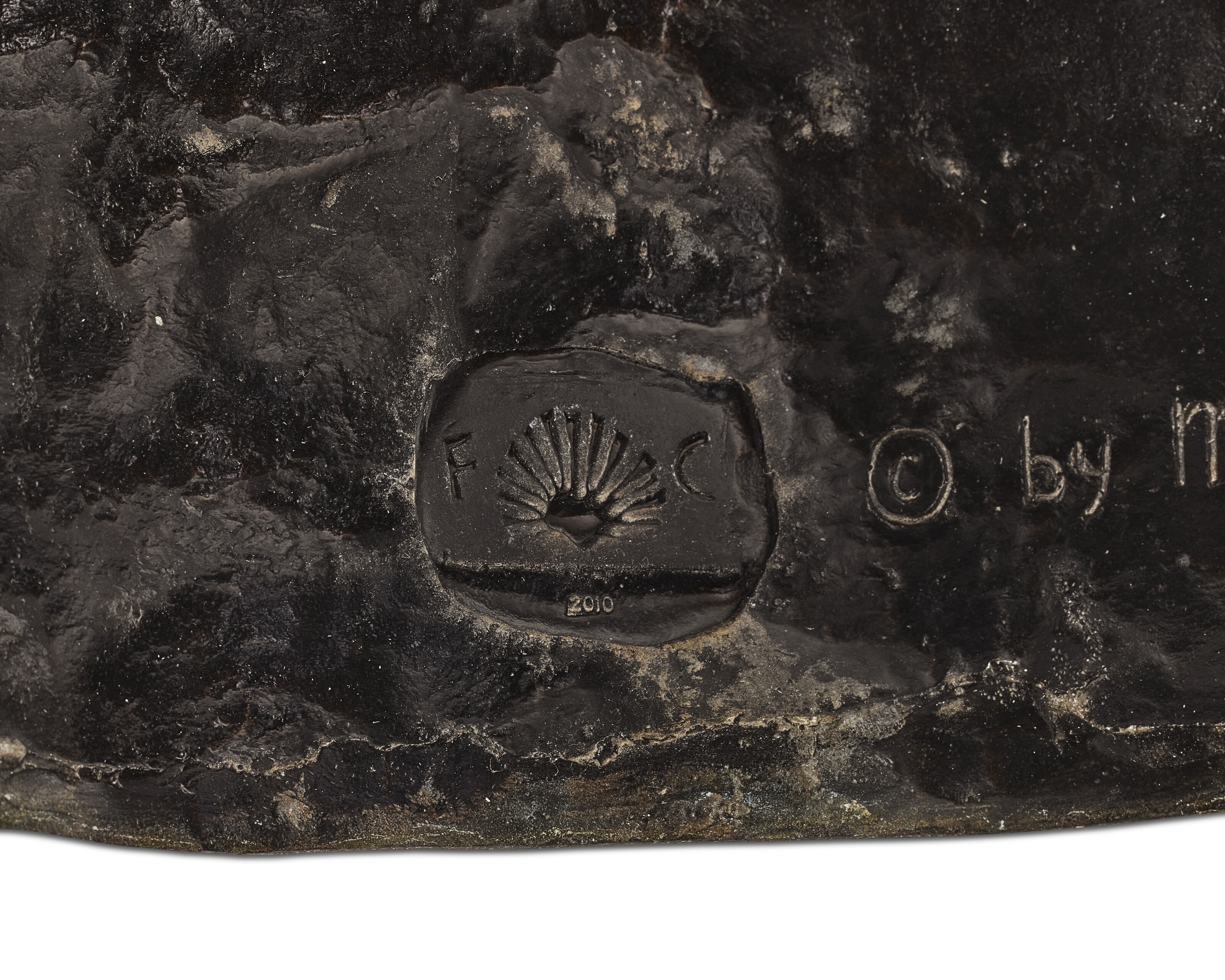 Artwork by Auguste Rodin, Baiser, grand modèle, Made of bronze with dark brown patina