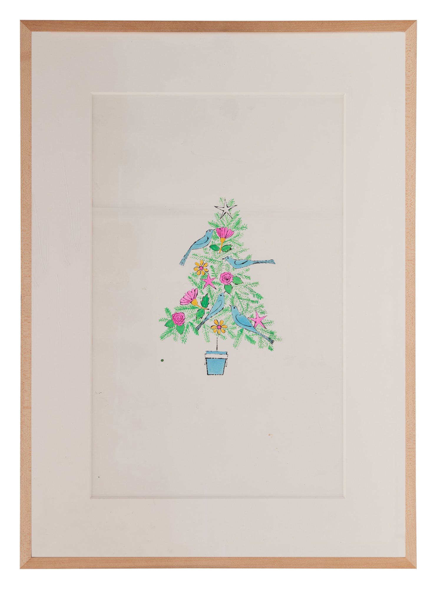 Andy warhol christmas tree