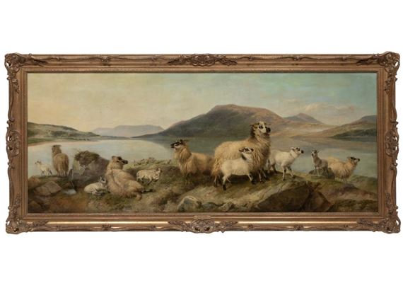 Richard Ansdell | The Pride of the Flock (1873) | MutualArt