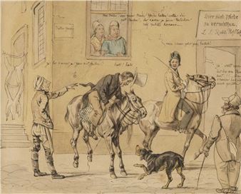 Horses for Rent - Ludwig Sigmind Ruhl