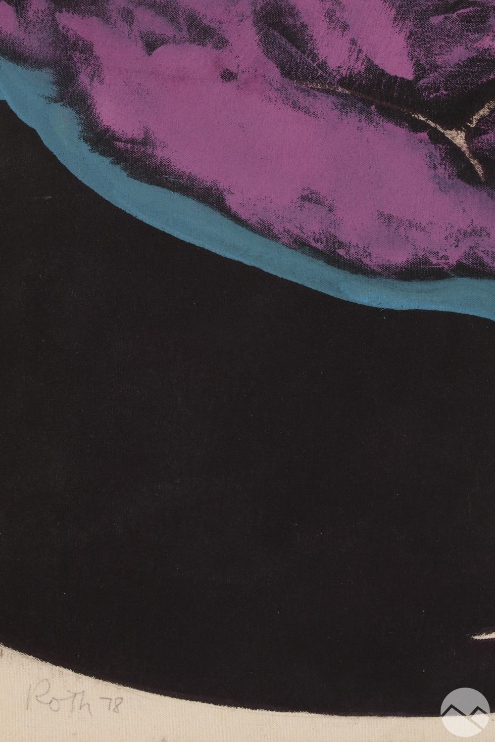 Jack Roth | Jack Roth 1927-2004 Abstract Modernist Painting | MutualArt