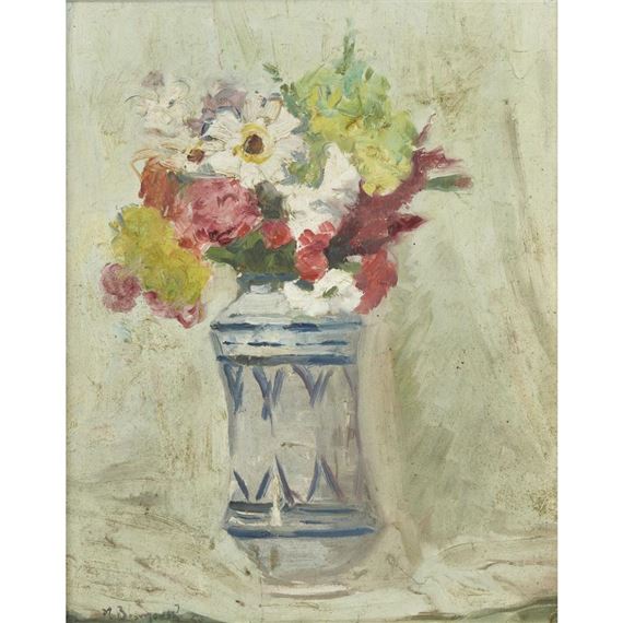STILL LIFE WITH VASE AND FLOWERS