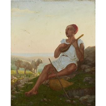 MUSICIAN SHEPHARD - Félix Augustin Milius