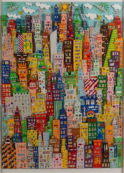 James Rizzi | Moving on | MutualArt