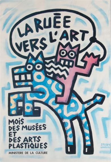 Speedy Graphito | La ruée vers l’art | MutualArt