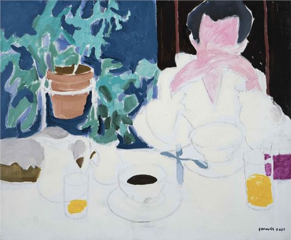 Breakfast with foliage - Francois Bret