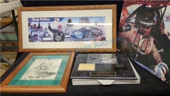 Dale Earnhardt | Dale Earnhardt and Rusty Wallace posters and | MutualArt