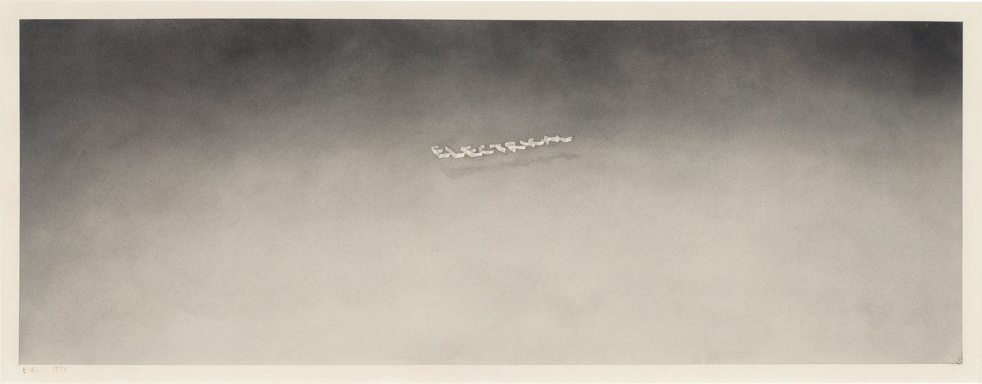 Ed Ruscha | Electrical (1972) | MutualArt