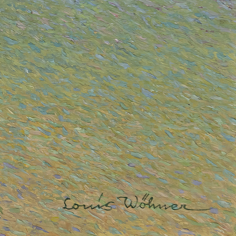 Artwork by Louis Wöhner, Capri (South coast with Faraglioni), Made of Oil auf canvas