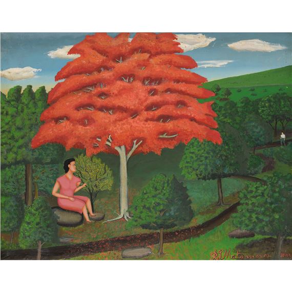 Esperando en la piedra, 1983 - Ruperto Jay Matamoros