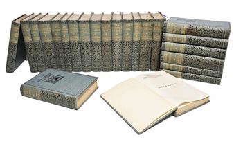 The Fireside Dickens, Complete Edition in Twenty-two Volumes, with illustrations by Cruikshank, together with twenty-third volume: Life of Charles Dickens, John Forster - Collin J. Cruickshank