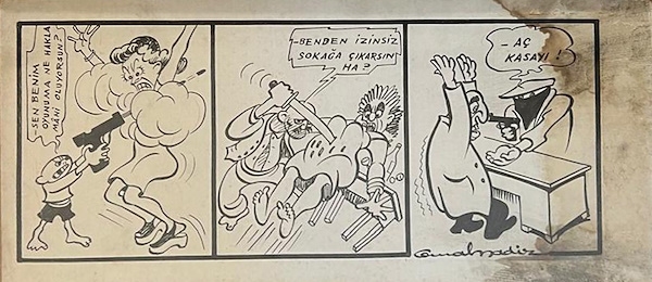 Artwork by Cemal Nadir Güler, Cemal NADIR, Made of Ink on paper