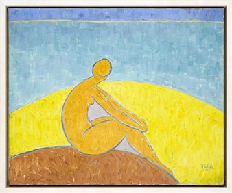 Girl by the sea - Alois Bílek