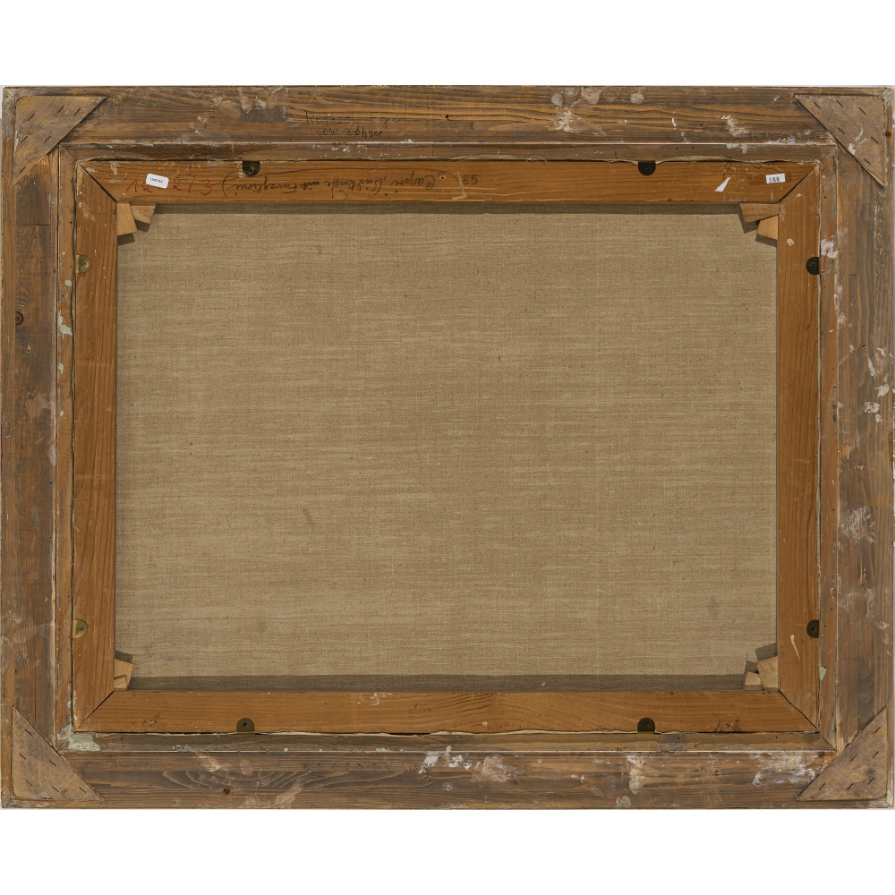 Artwork by Louis Wöhner, Capri (South coast with Faraglioni), Made of Oil auf canvas