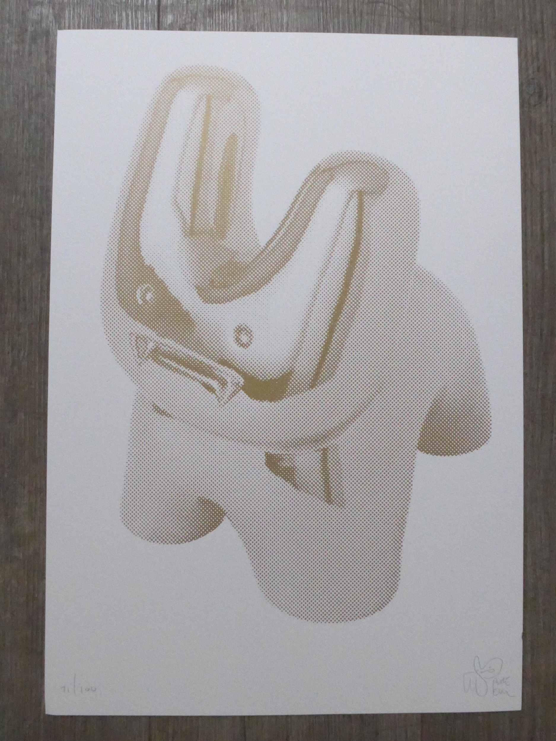 Pure Evil | A Pure Evil unframed limited edition art “Evil Bunny ...