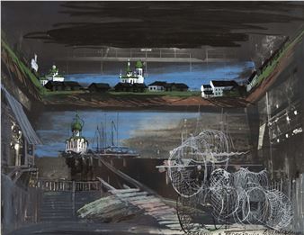 Návrh divadelnej scény - Ladislav Vychodil