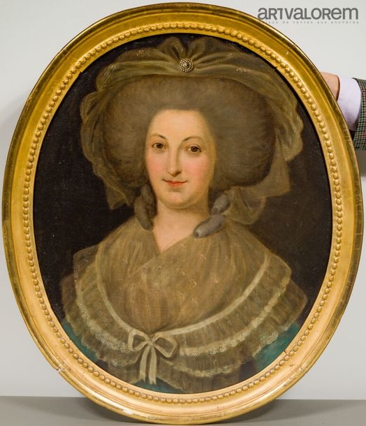 French School, 18th Century | 18th CENTURY FRENCH SCHOOL . Portrait of ...