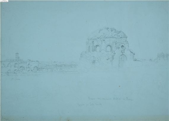 Temple of Minerva Medica, Rome [and] Flavian amphitheatre at Pozzuoli - Domenico de Angelis