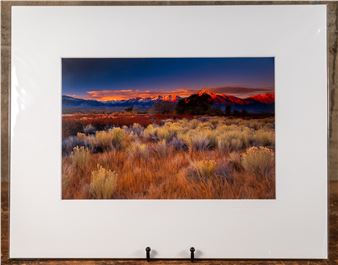 “Fall Sunrise on the High Sierra Over Owens Valley” - Galen Rowell
