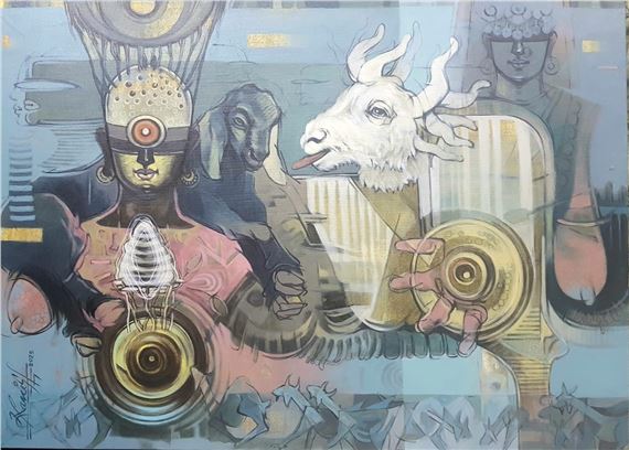 Mansih Kumar Gond: Gaddi 2.0 - Jehangir Art Gallery