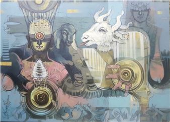 Mansih Kumar Gond: Gaddi 2.0 - Jehangir Art Gallery