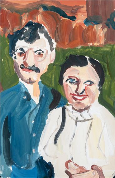Untitled (Jim and Connie) by Chantal Joffe, 2008
