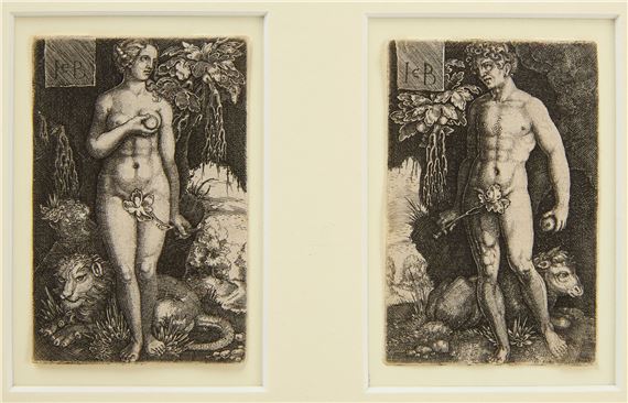 Jacob Binck | Adam and Eve | MutualArt