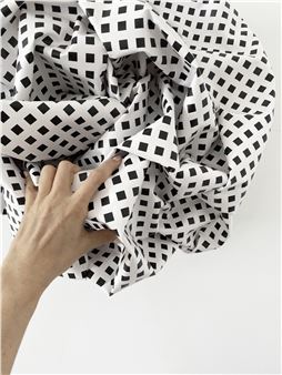 Esther Stocker: Crumpled Logic - Krobath