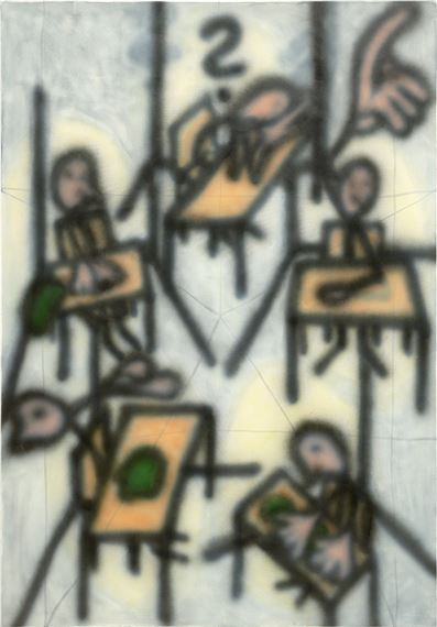 The working process out of focus by Jana Euler, 2012