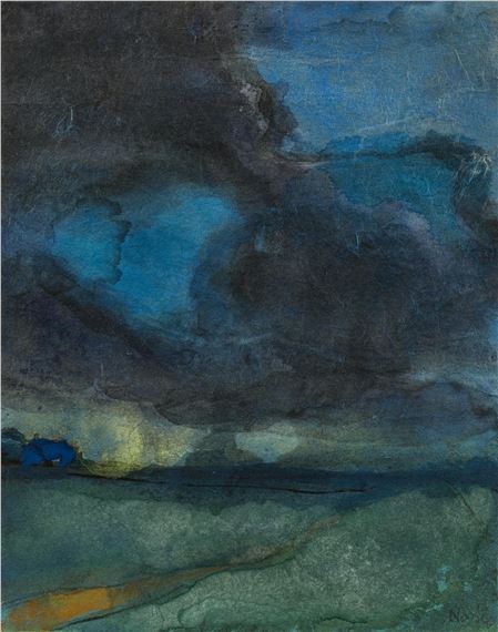 Marschlandschaft by Emil Nolde, circa 1940