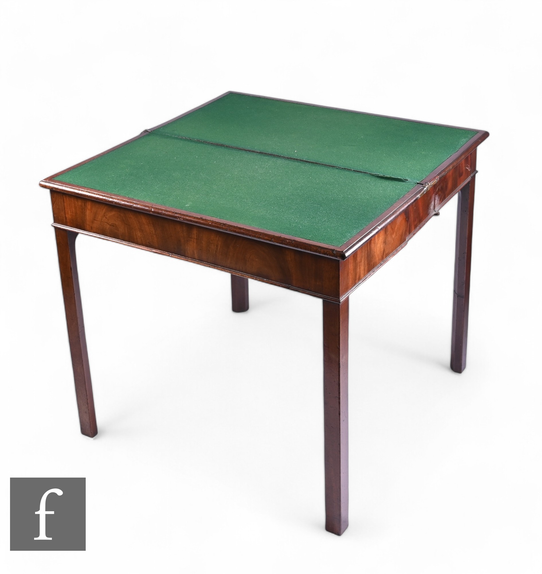 George Iii | A George III rectangular fold over card table | MutualArt
