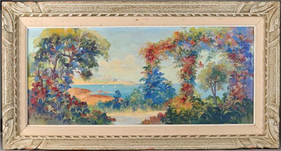 The Bay of Algiers by Paul Fenasse