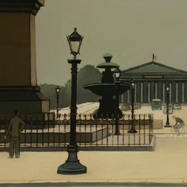 Georges Rohner | Place de la Concorde in Paris (50) | MutualArt