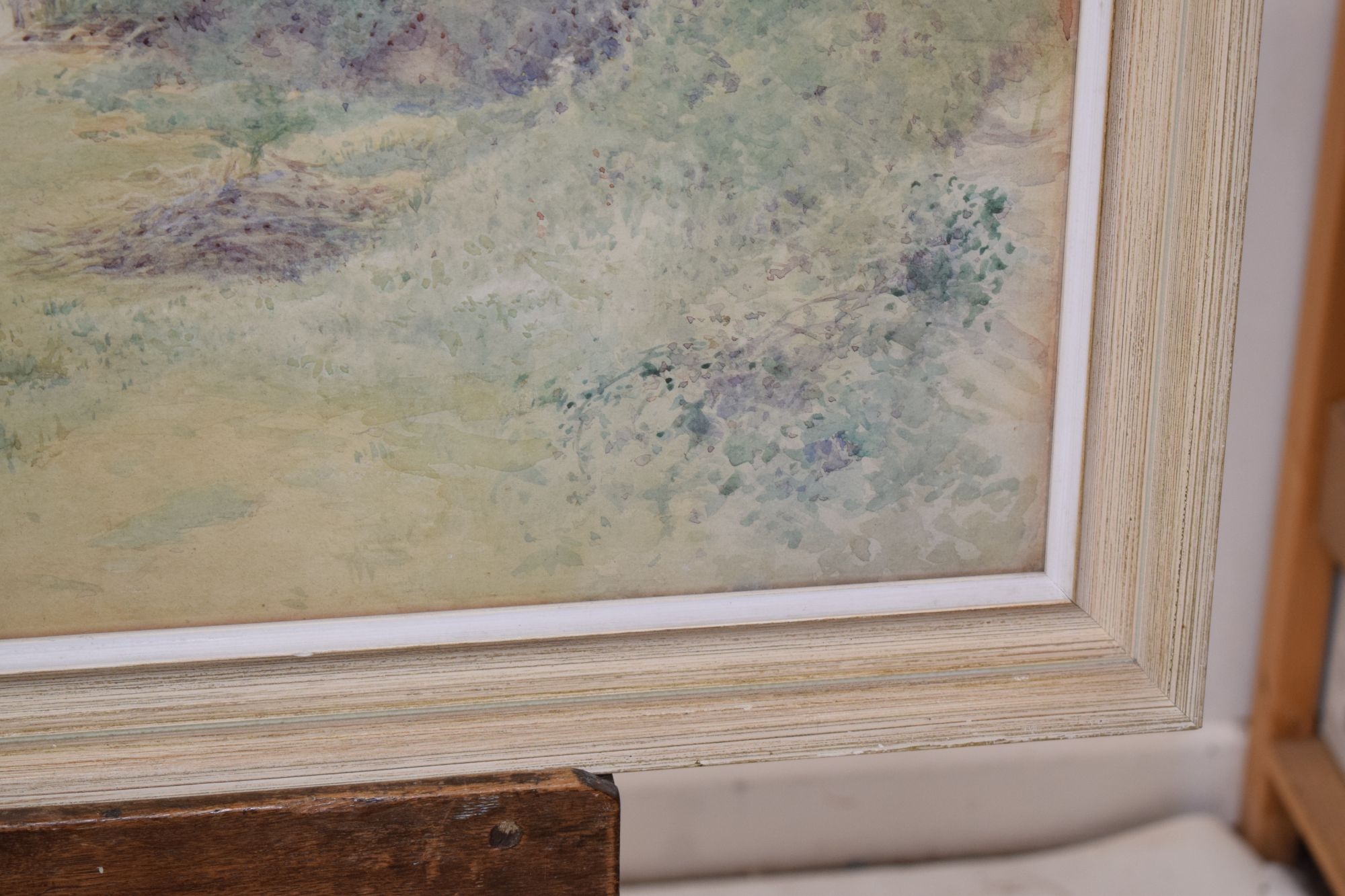 Artwork by William Edwards Croxford, Coastal scene, Made of Watercolour