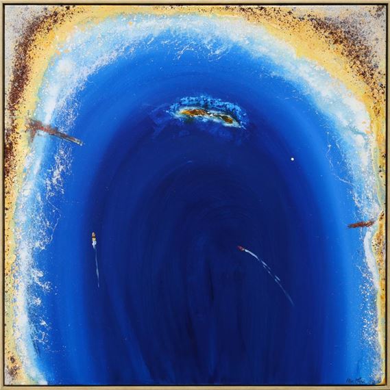 "Whit Sunday Bay" by Max Milan, Painted in 2024