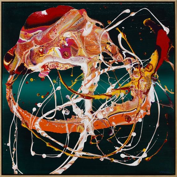 "Rock Lobster" by Max Milan, Painted in 2024