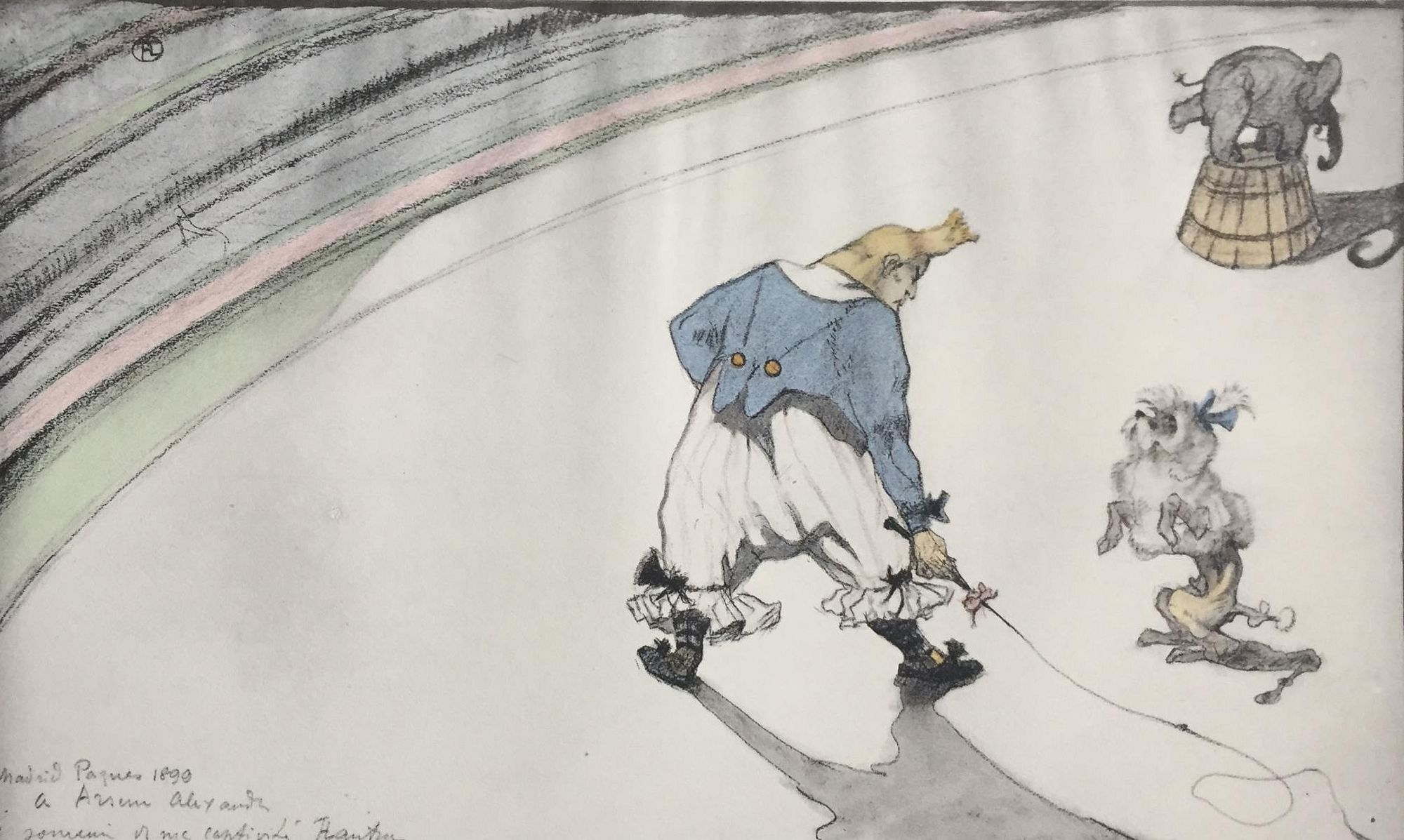 Henri de Toulouse-Lautrec | The Clown Footit (1930) | MutualArt