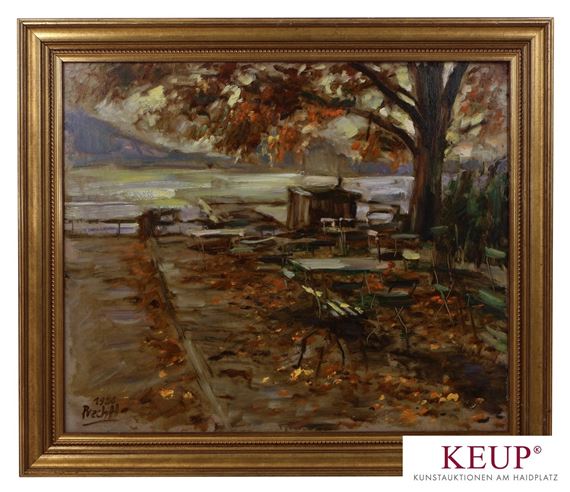 ''Biergarten'' by Gerhard Prechtl, 1988