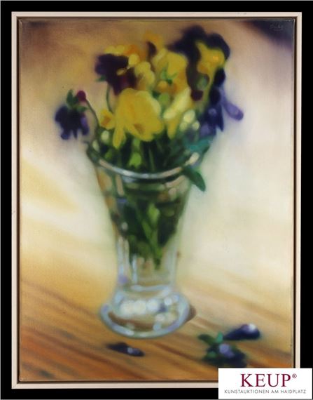 ''Blumenstillleben'' by Gerhard Prechtl