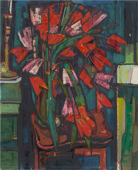 Tulpen”. by Max Kaus, 1950