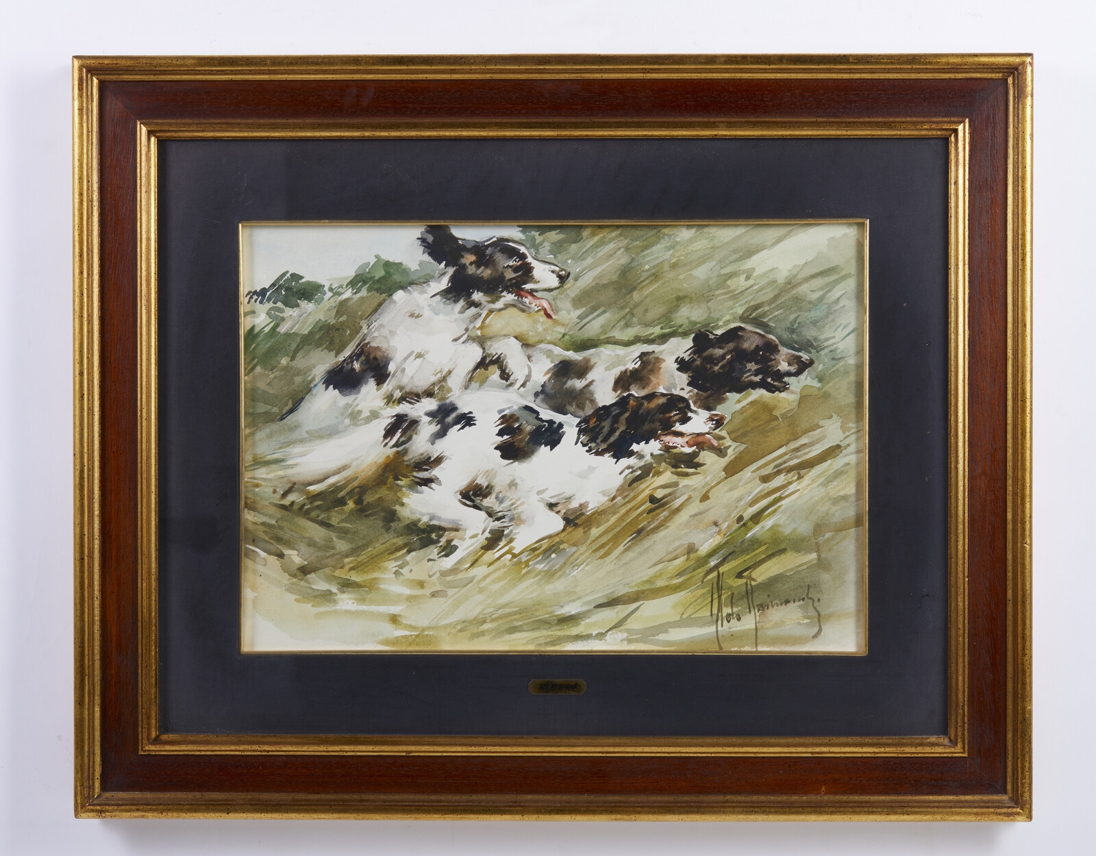 Aldo Raimondi | Dogs on the hunt | MutualArt