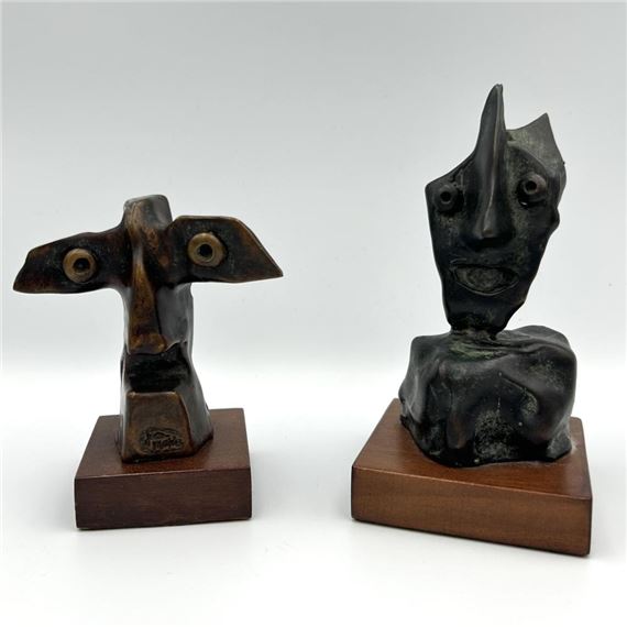 Two modernist figures - Jean Mahié