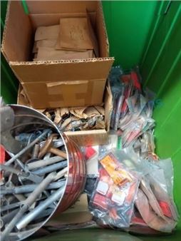 Green Box w/ Semiconductor Parts etc - Semiconductor