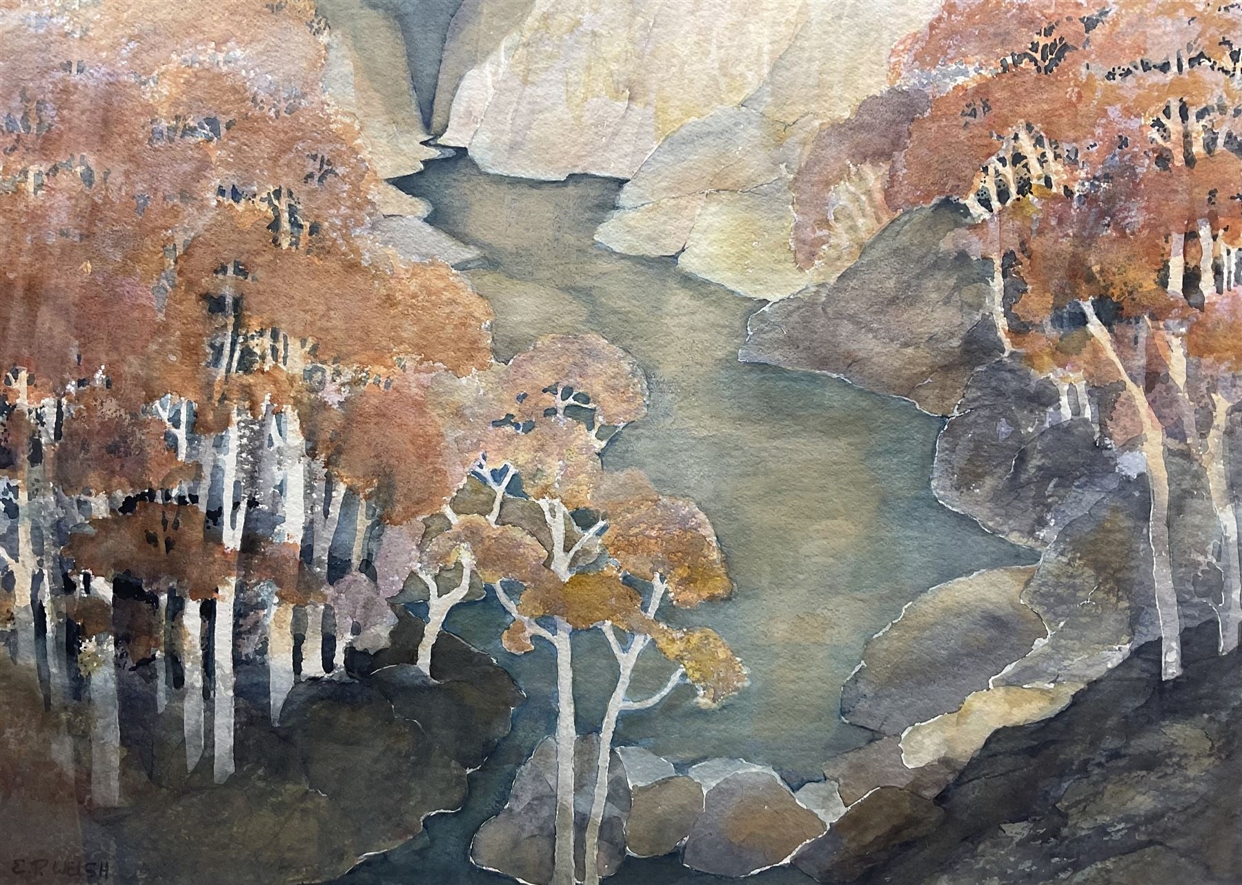 Elizabeth Welsh | Fall in the Canyon | MutualArt