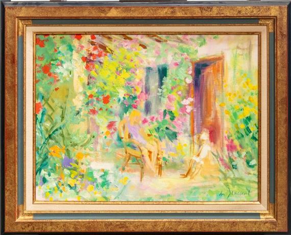 Le patio chez Lulu by Daniel du Janerand