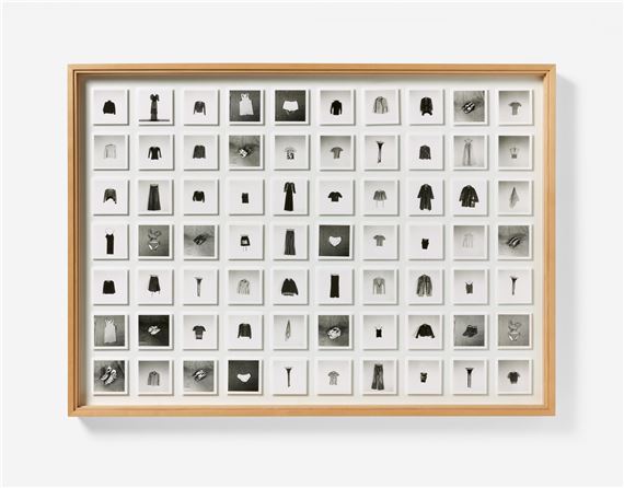 Alle Kleider einer Frau. 70-part series by Hans-Peter Feldmann, 1975